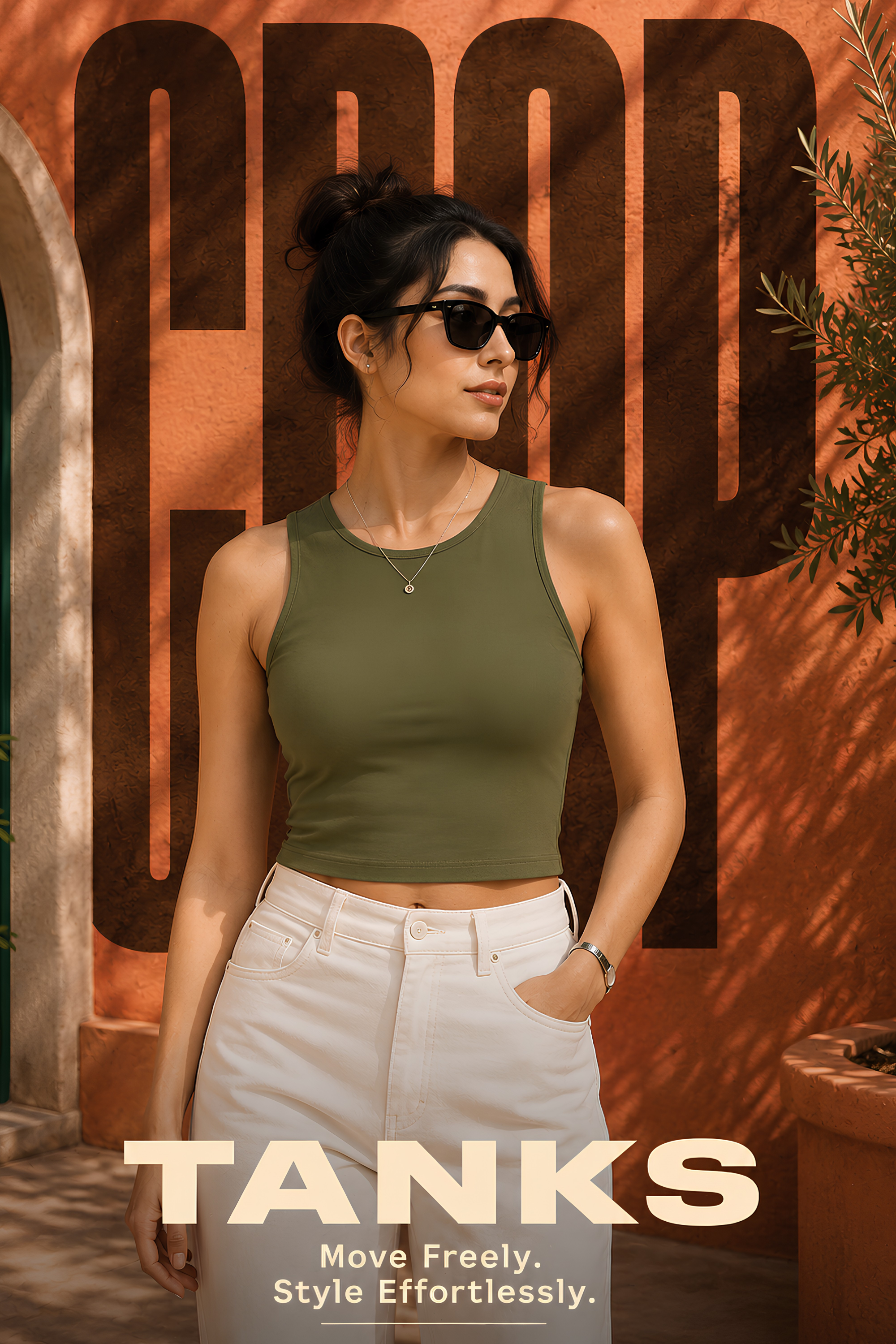 WOMEN'S CROP TANK