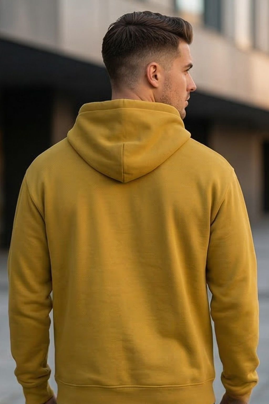 Mustard Yellow Hoodie