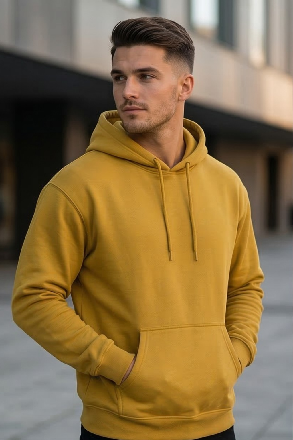 Mustard Yellow Hoodie