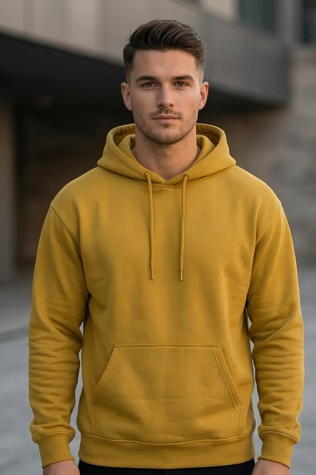 Mustard Yellow Hoodie