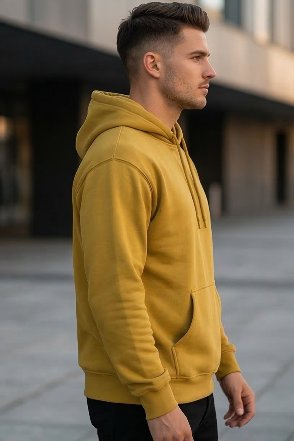 Mustard Yellow Hoodie