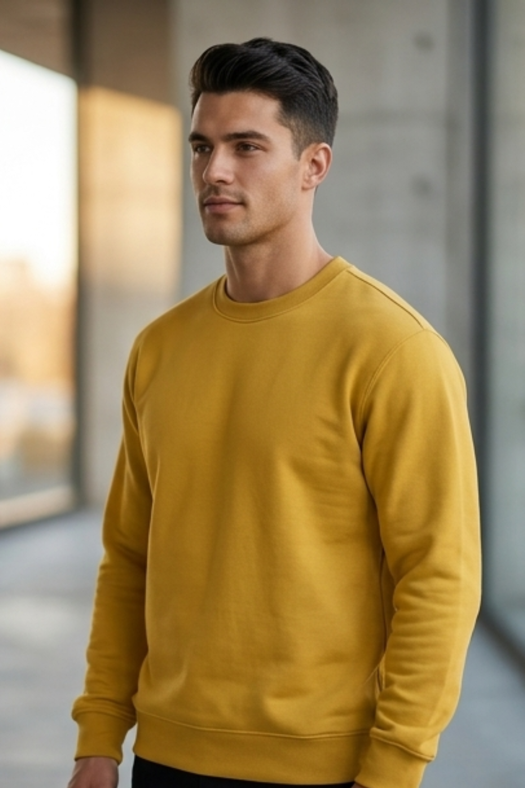 Mustard Yellow Sweatshirt