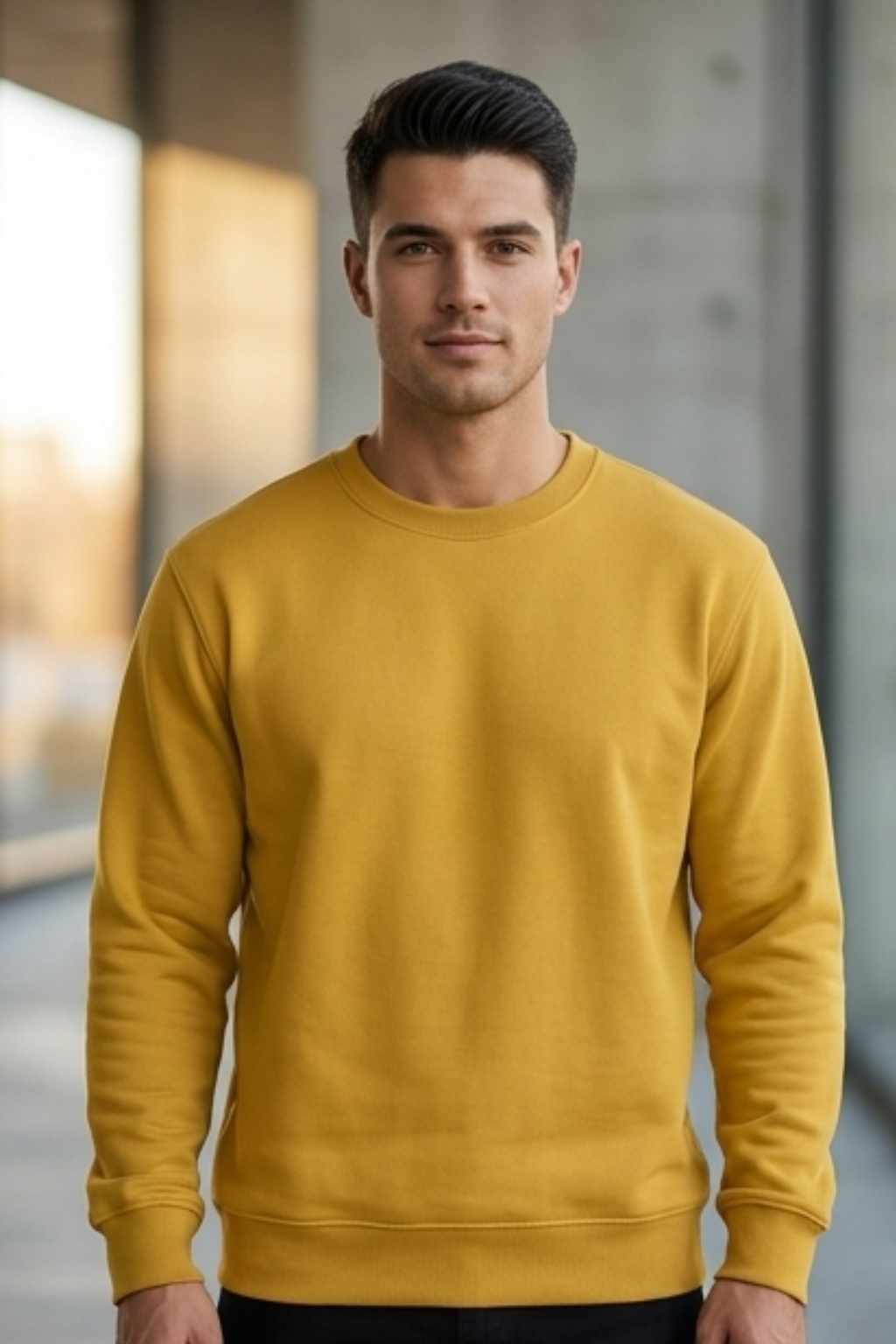 Mustard Yellow Sweatshirt