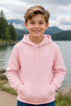 Baby Pink Kids Hoodie