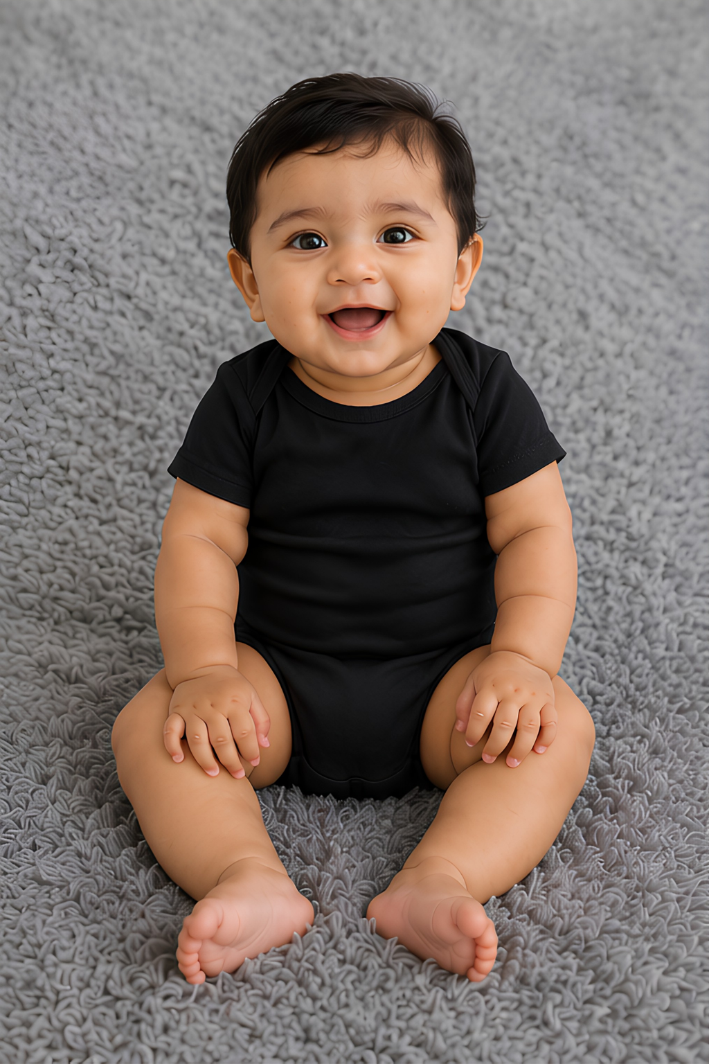 Black Kids Rompers