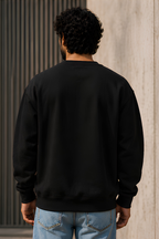 Black Oversized Sweatshirt