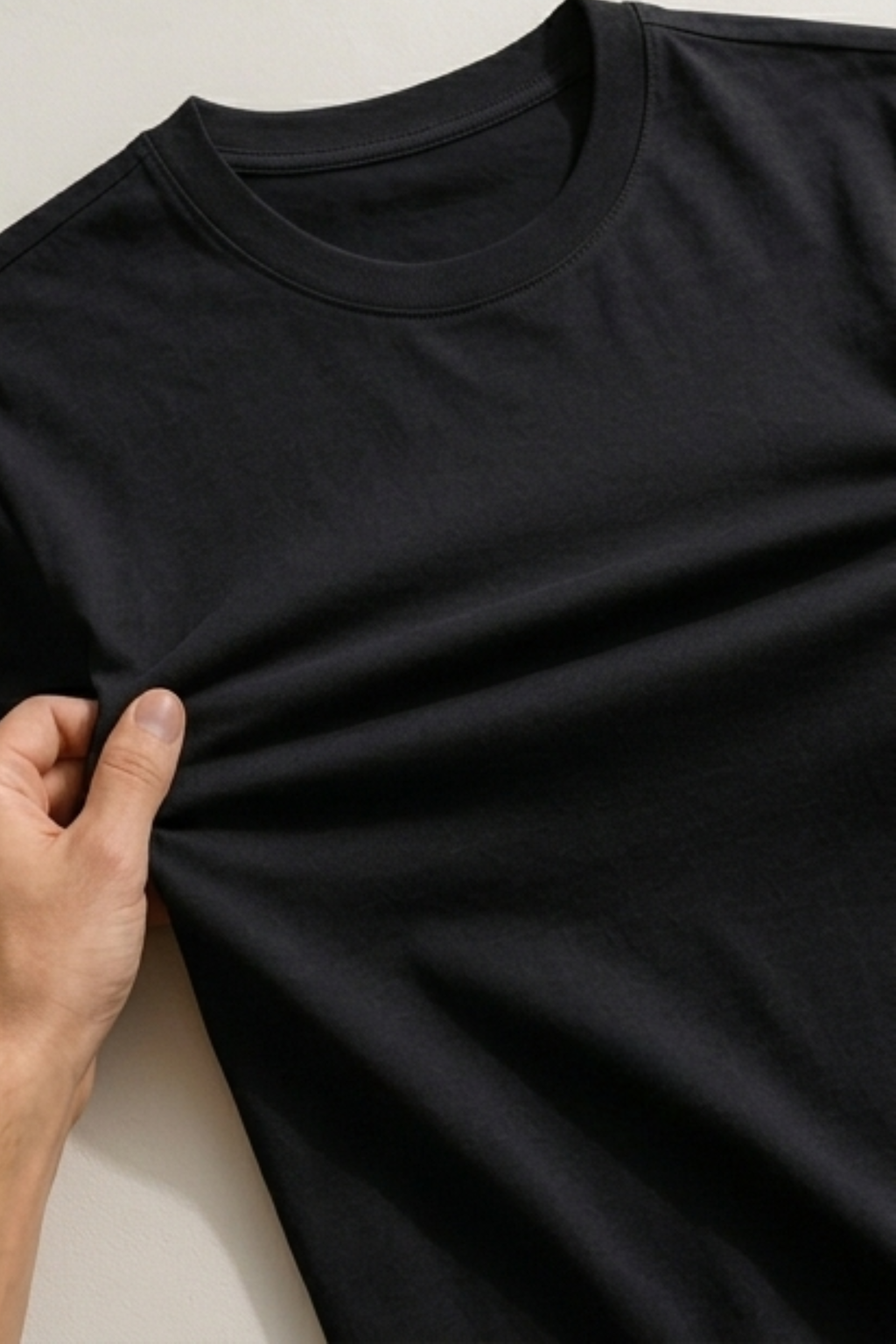 Black Stretch T-shirt
