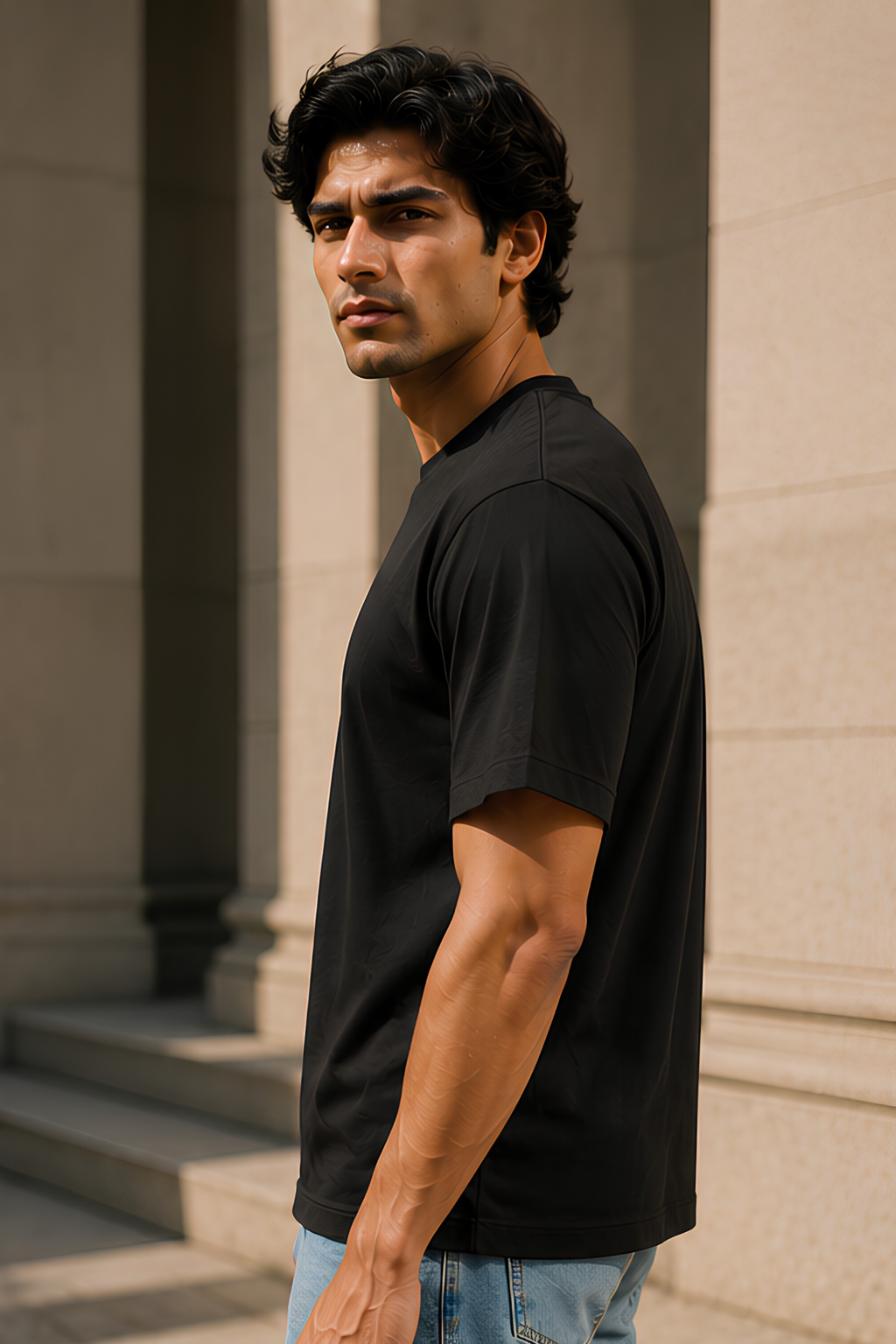 Black Supima T-Shirt