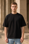 Black Terry Oversized T-Shirt