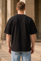 Black Terry Oversized T-Shirt