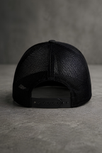 Black Trucker Cap