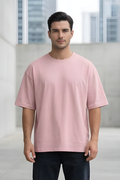Light Baby Pink Oversized Classic T-Shirt