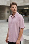 Light Baby Pink Oversized Shirt