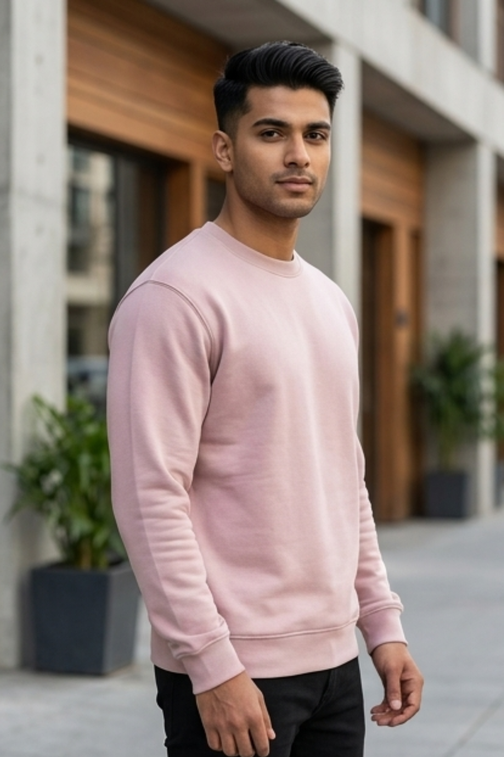 Light Baby Pink Sweatshirt