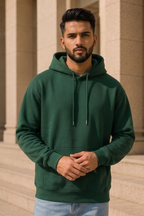 Bottle Green Oversized Hoodie