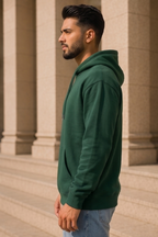 Bottle Green Oversized Hoodie