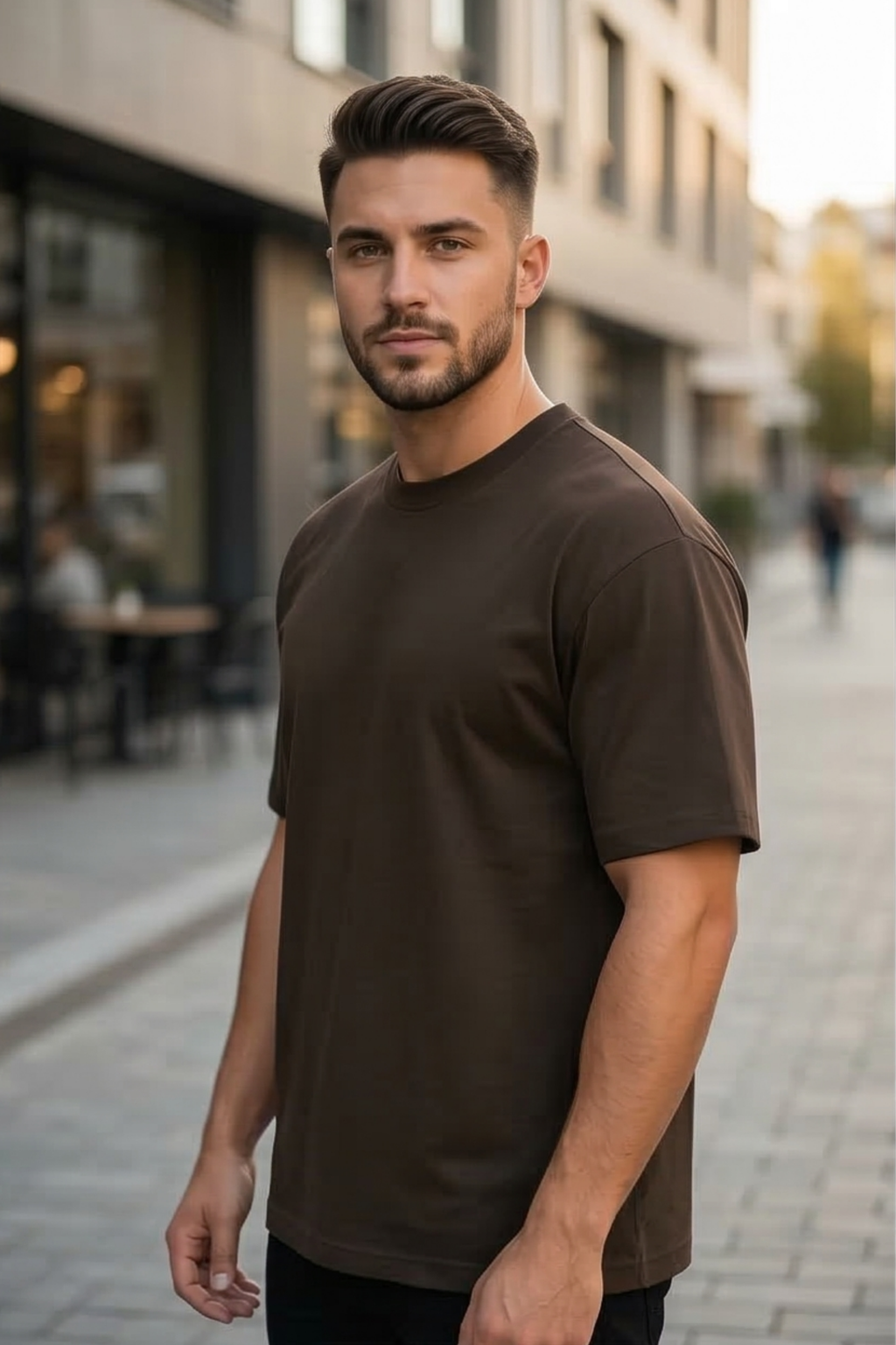 Coffee Brown Classic Fit T-Shirt