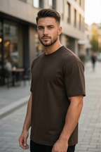 Coffee Brown Classic Fit T-Shirt
