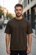 Coffee Brown Classic Fit T-Shirt