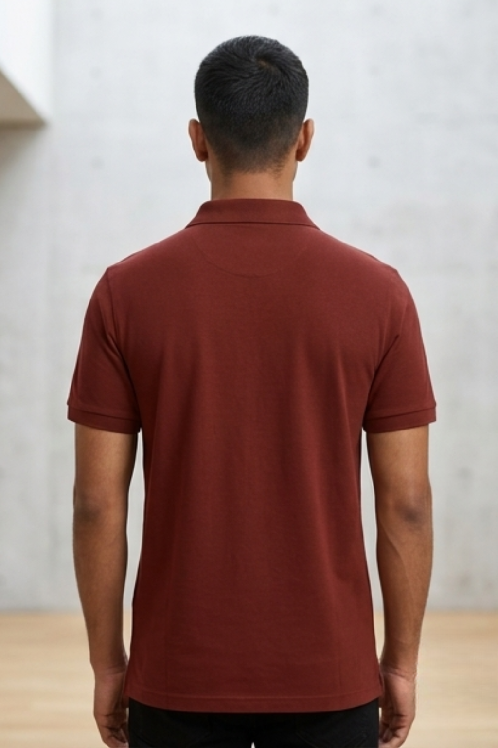 Brick Red Men's Polo