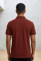 Brick Red Men's Polo