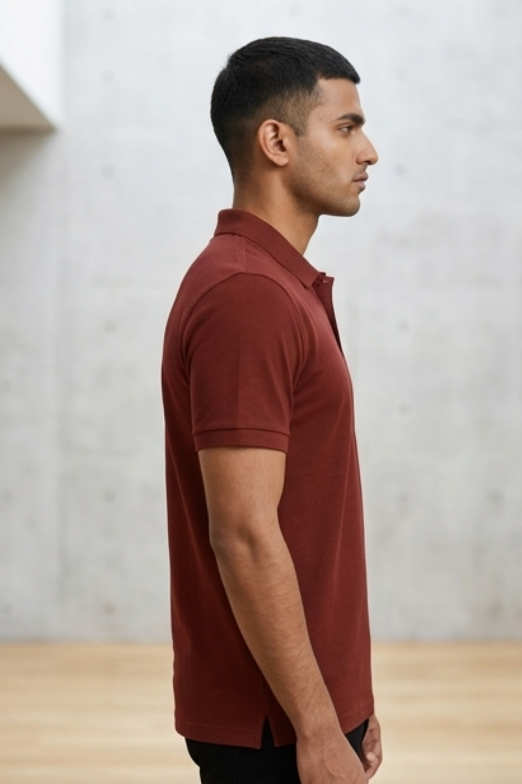 Brick Red Men's Polo