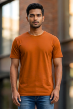 Orange Classic Fit T-Shirt