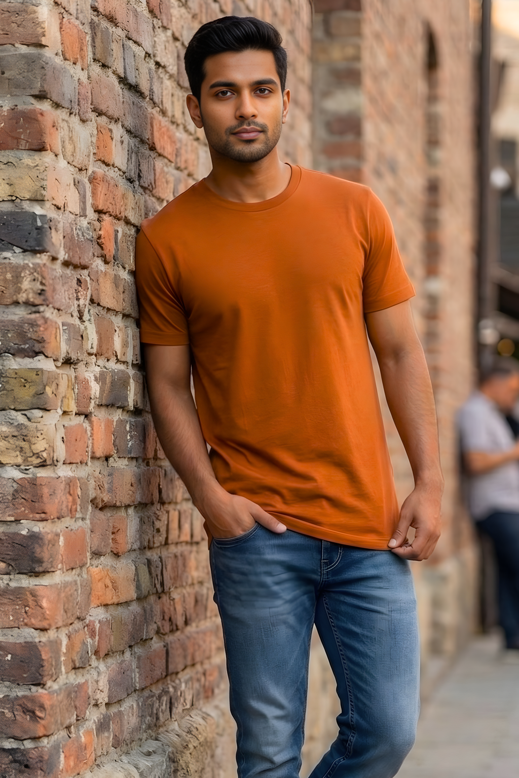 Orange Classic Fit T-Shirt