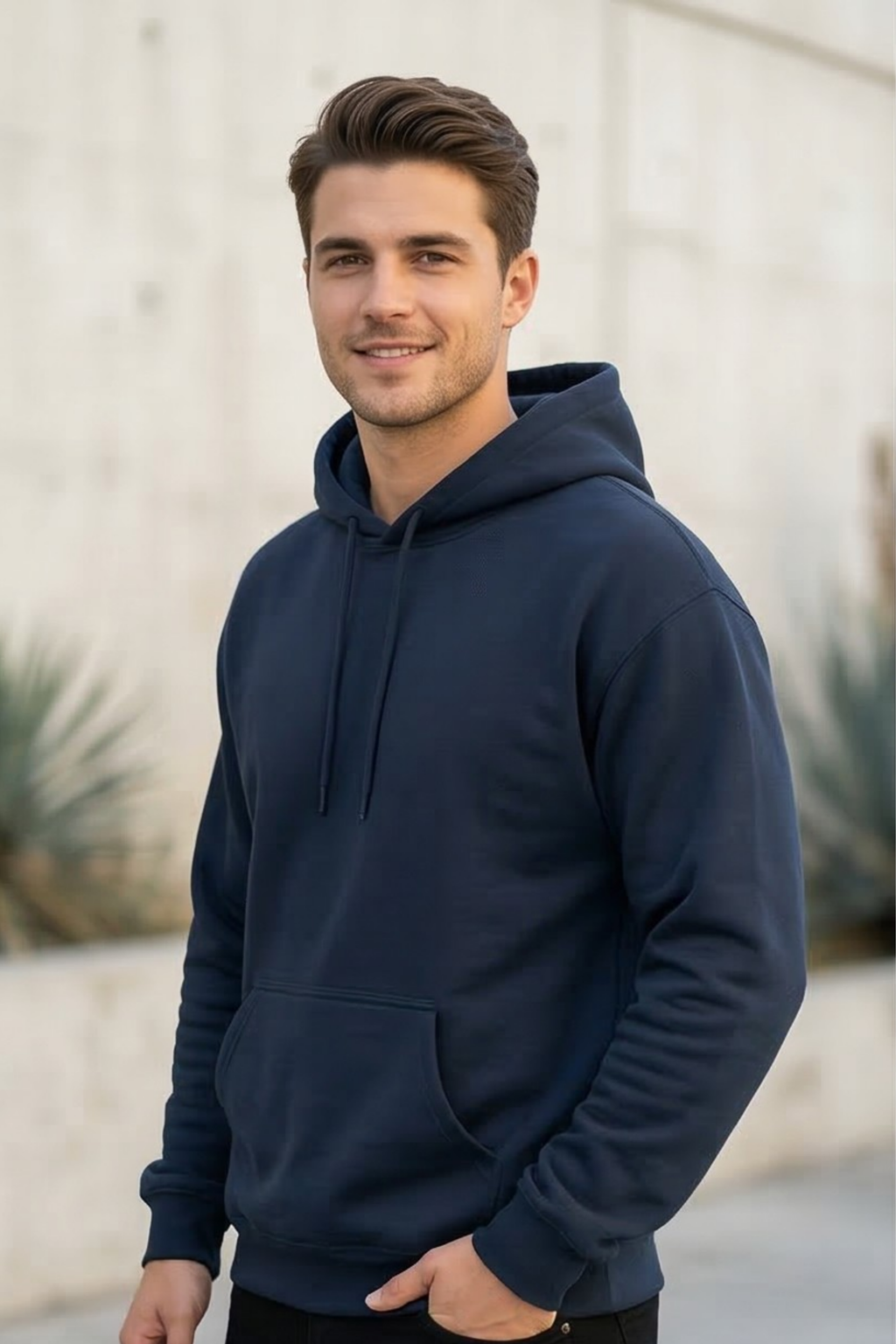 Navy Blue Hoodie