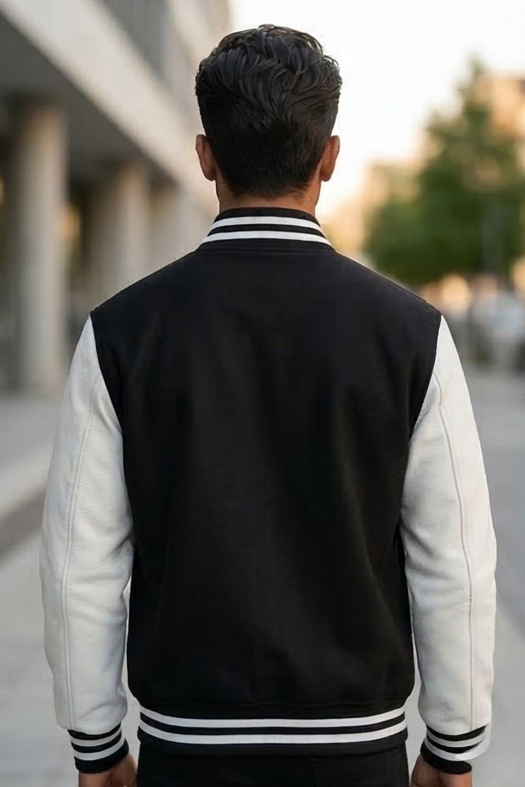 Black Varsity Jacket