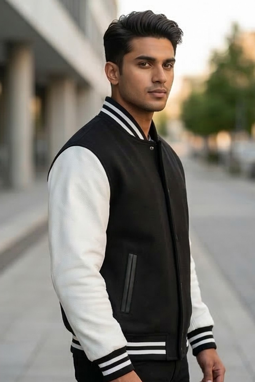 Black Varsity Jacket
