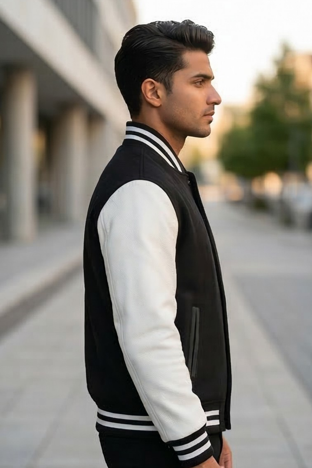 Black Varsity Jacket