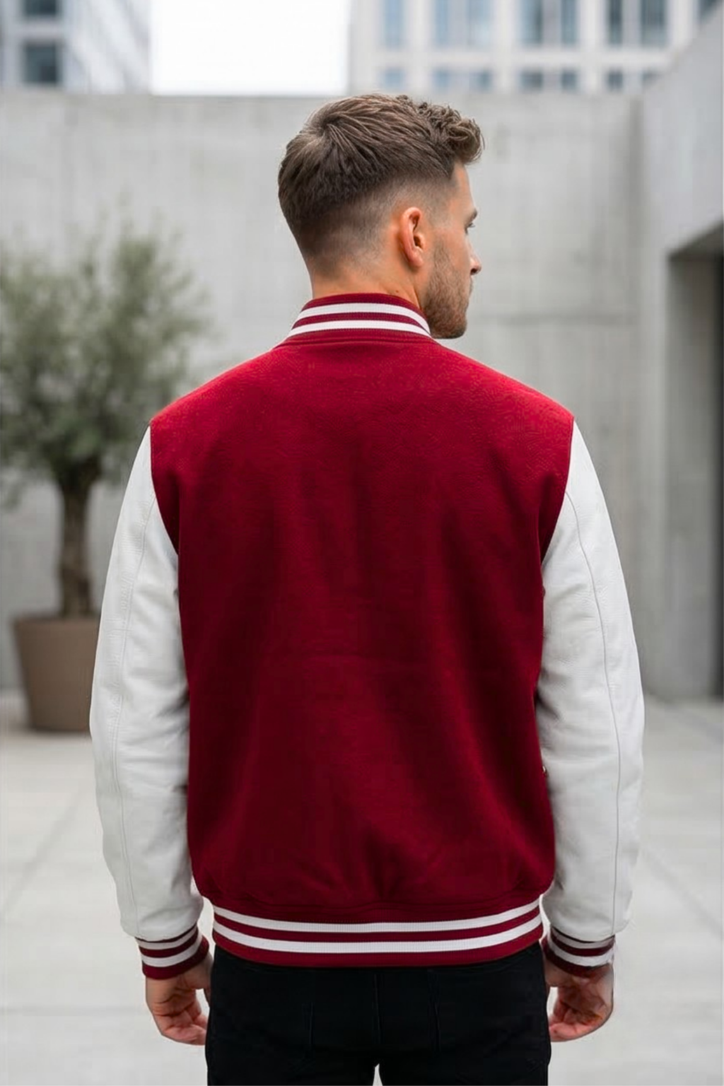 Red Varsity Jacket
