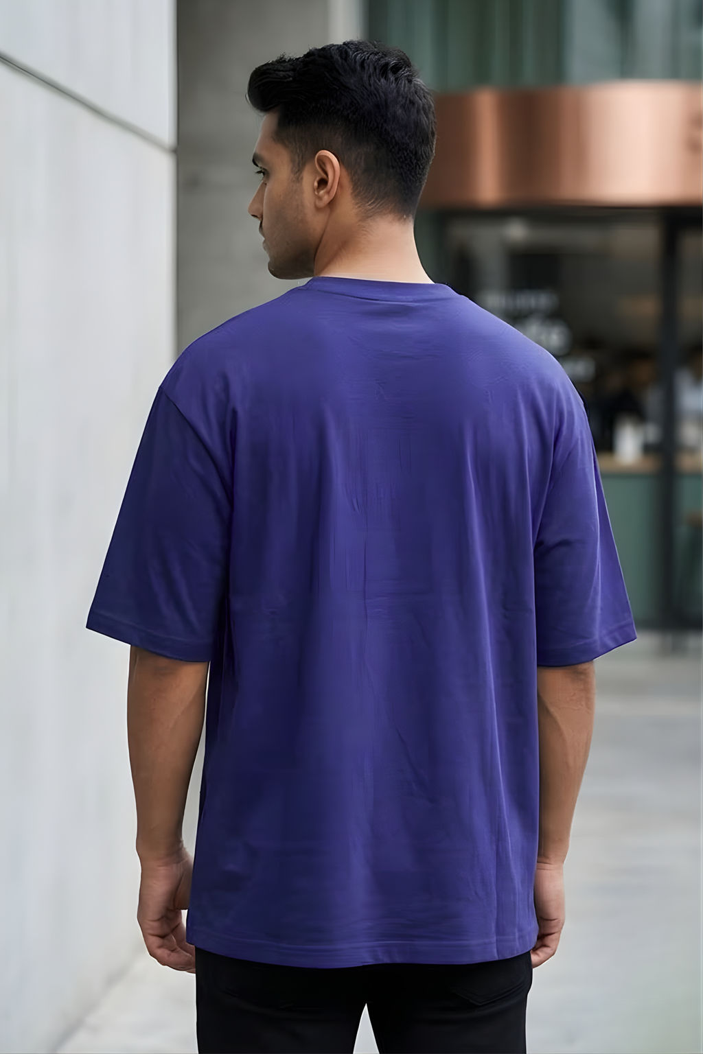 Royal Blue Oversized Classic T-Shirt