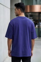 Royal Blue Oversized Classic T-Shirt