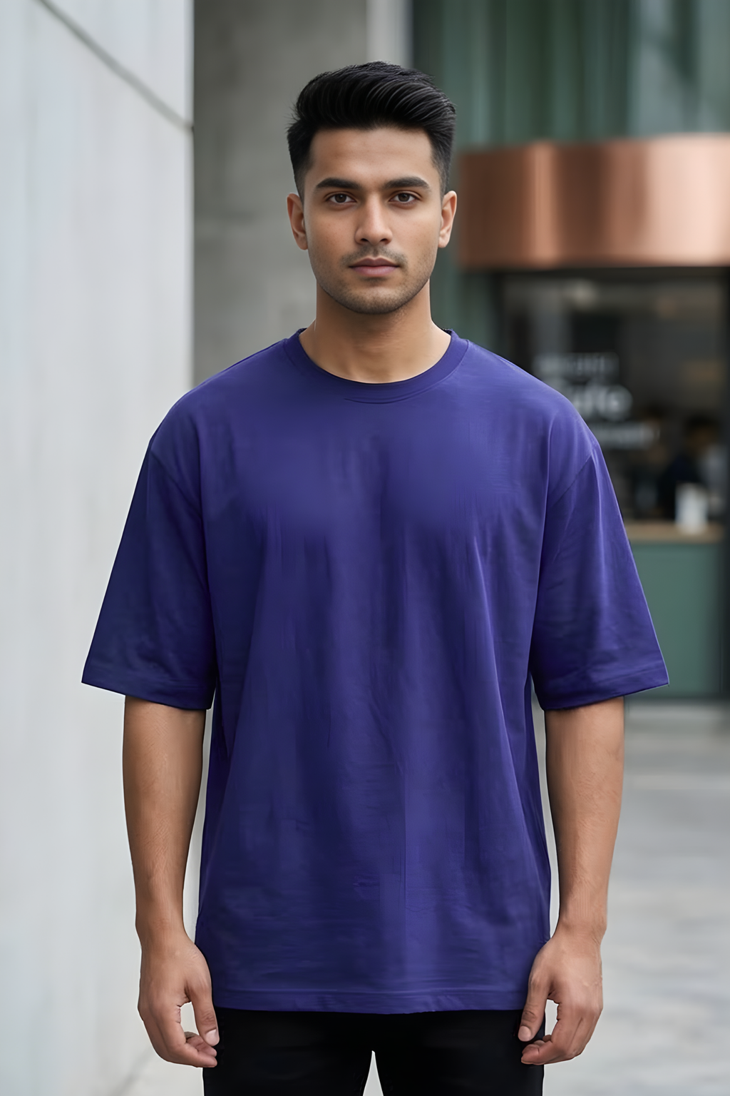 Royal Blue Oversized Classic T-Shirt