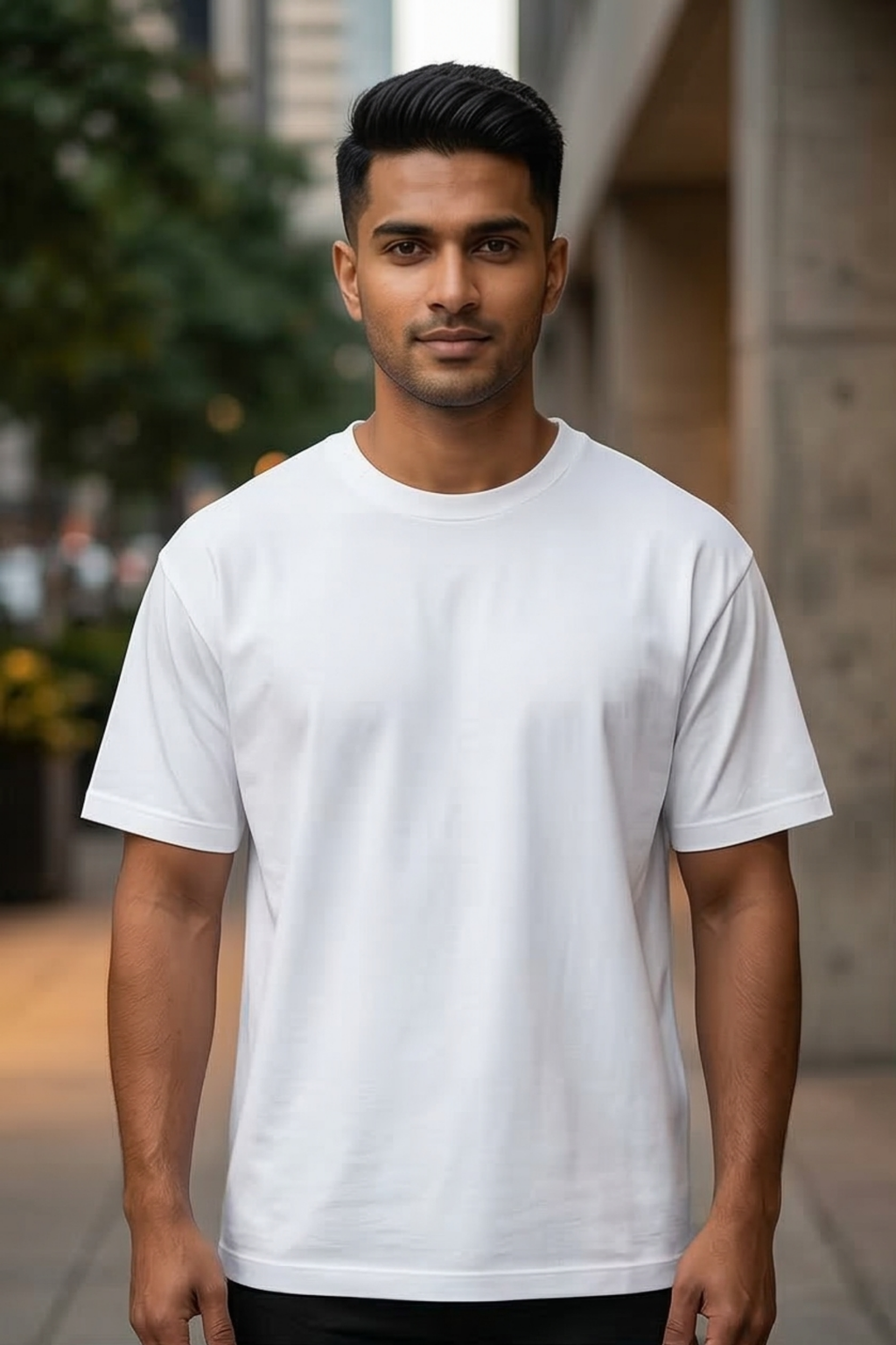 White Classic Fit T-Shirt