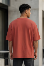Coral Oversized Classic T-Shirt