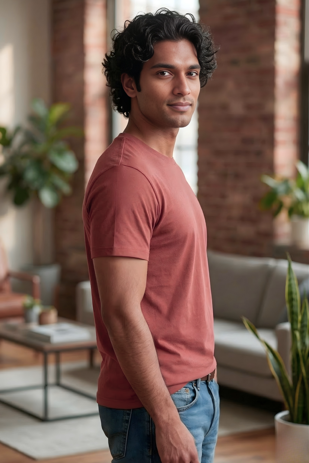 Coral Classic Fit T-Shirt