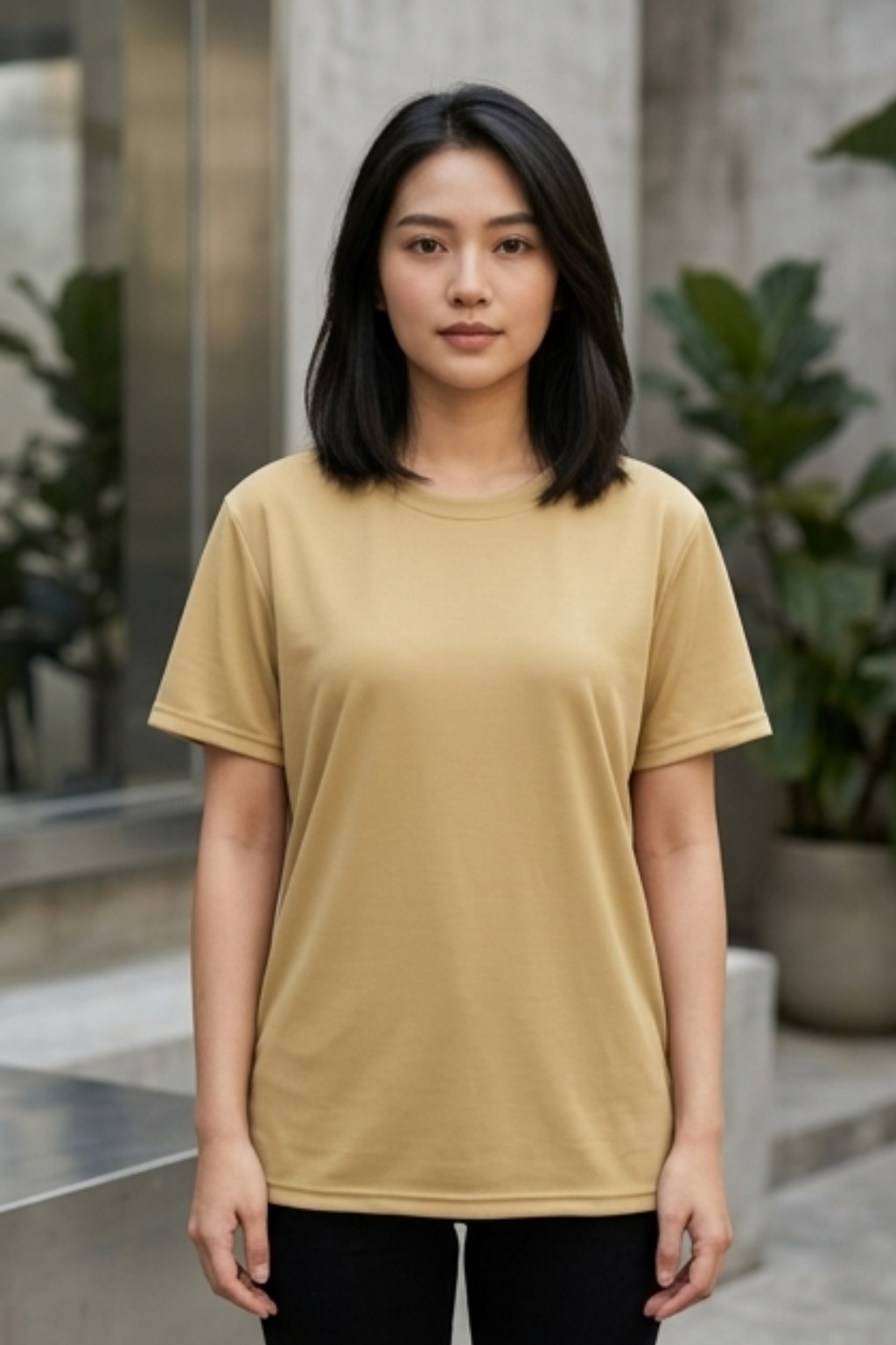 Beige Women's Classic T-Shirt
