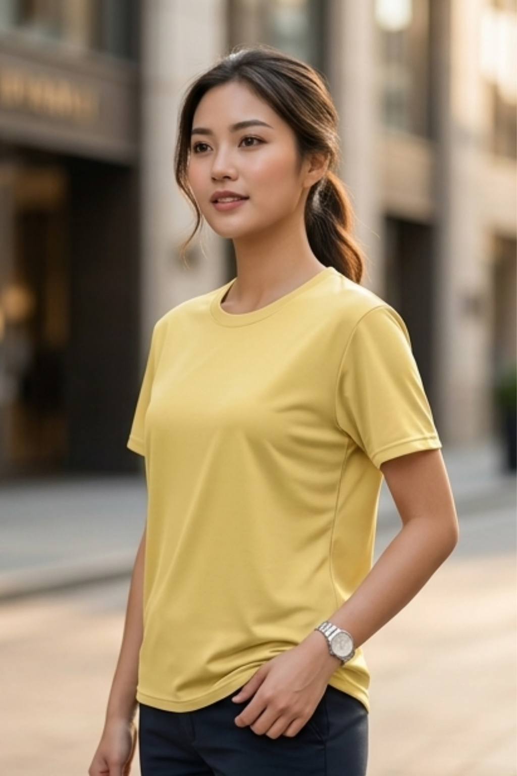 Yellow Women's Classic T-Shirt