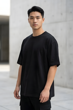 Black Oversized Classic T-Shirt
