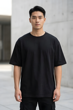 Black Oversized Classic T-Shirt