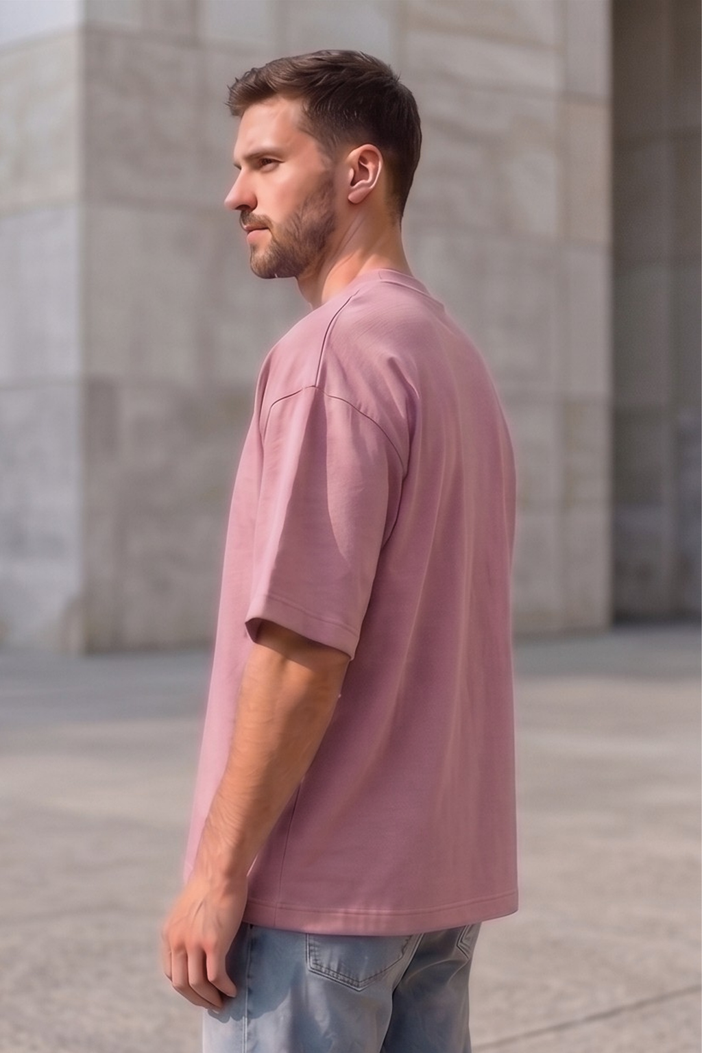 Flamingo Terry Oversized T-Shirt