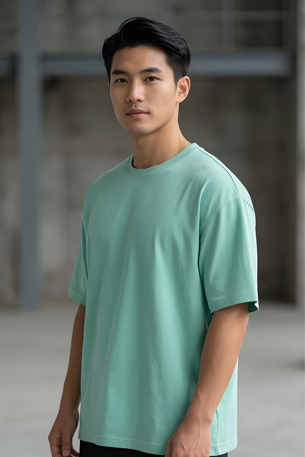 Mint Oversized Classic T-Shirt
