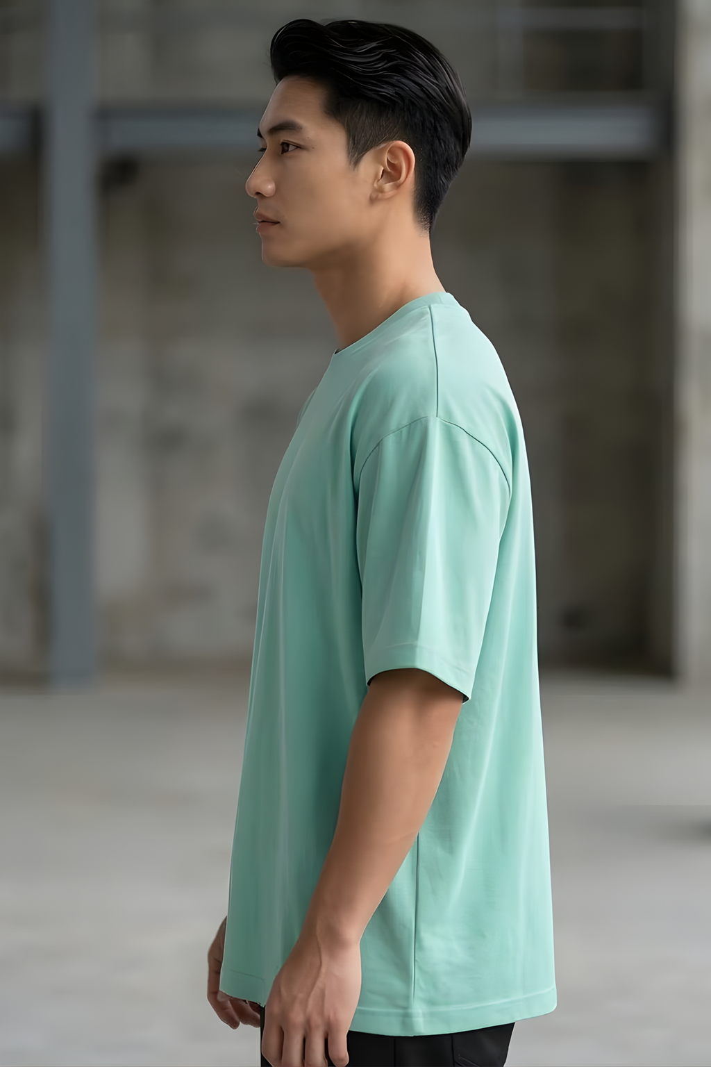 Mint Oversized Classic T-Shirt
