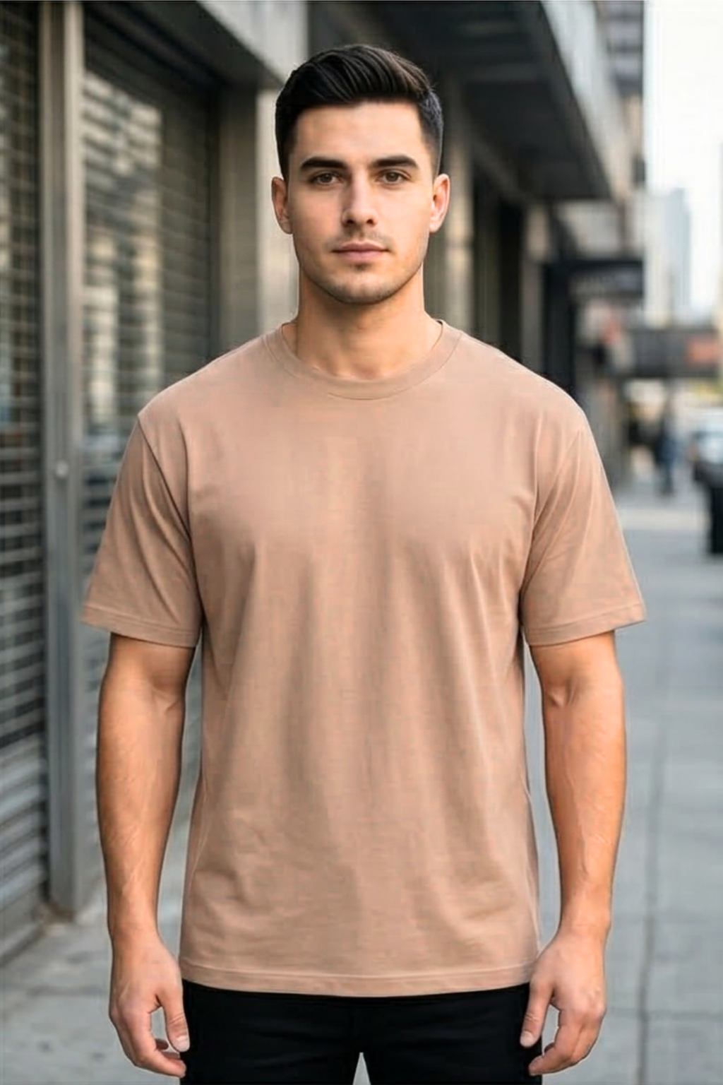Peach Classic Fit T-Shirt