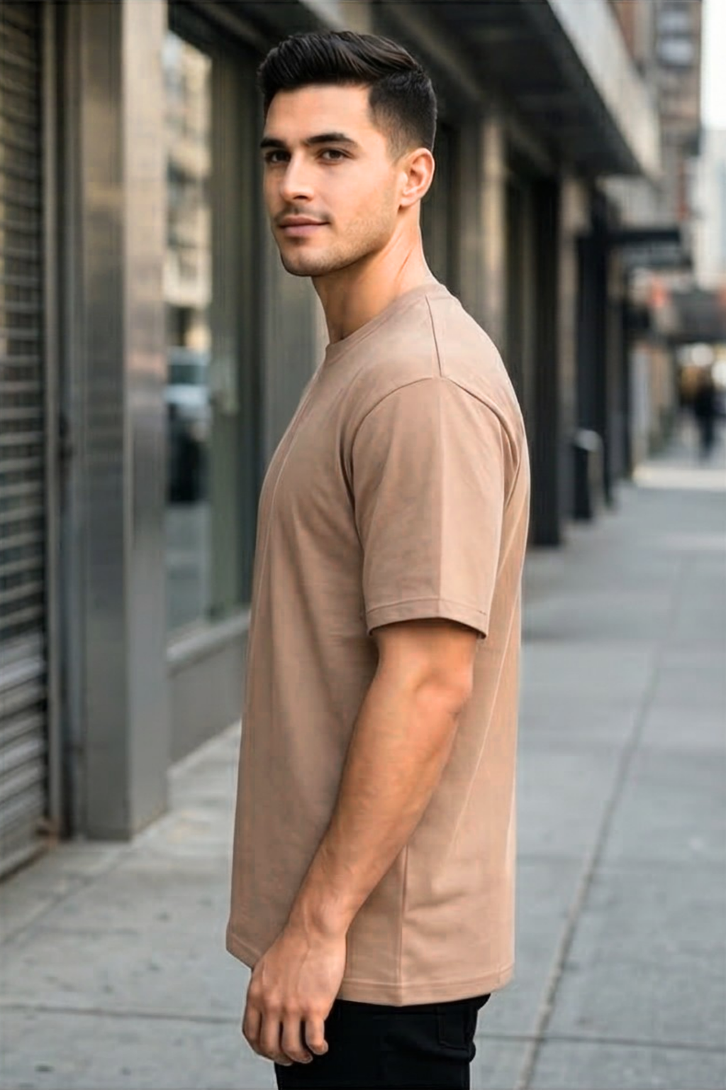 Peach Classic Fit T-Shirt