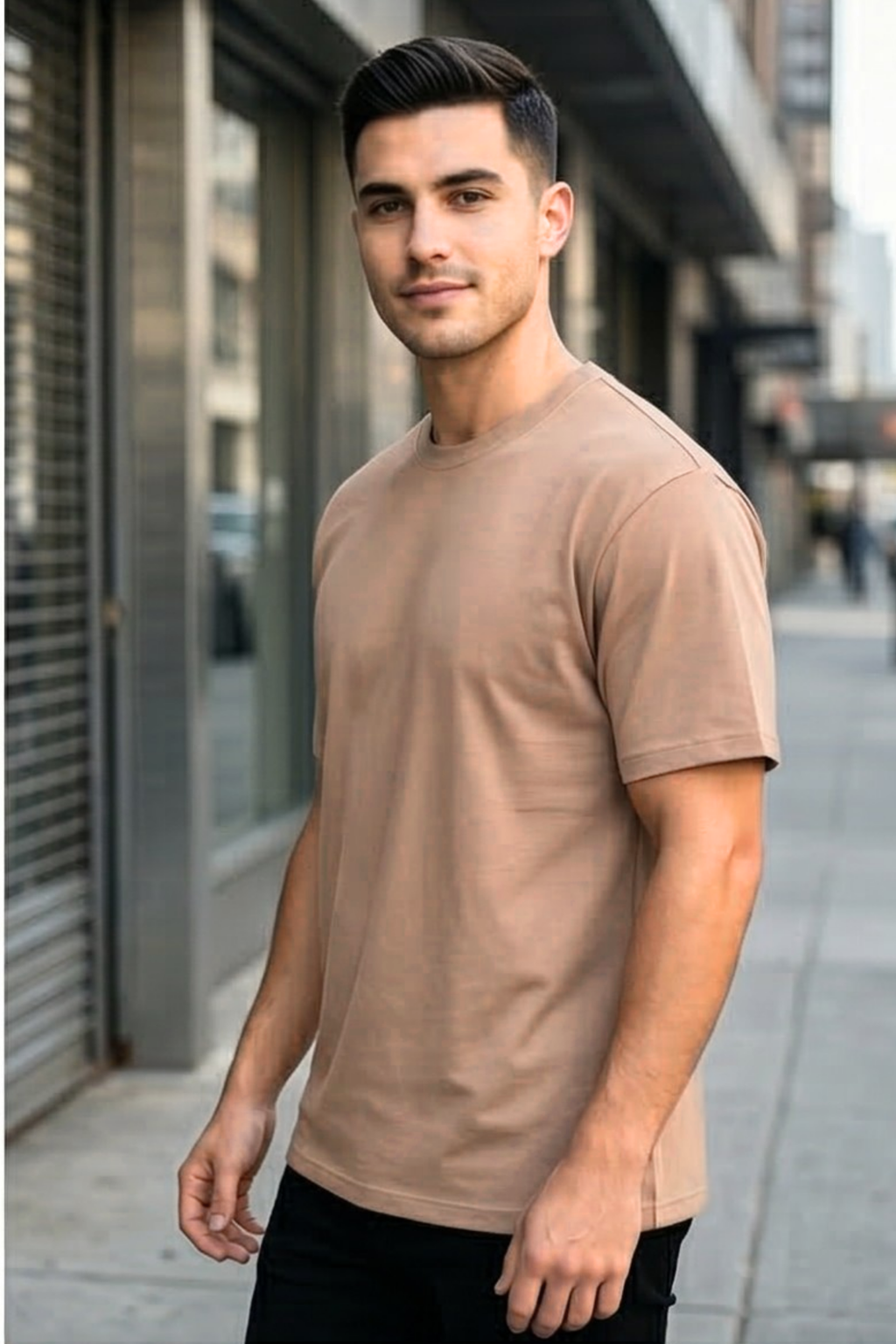 Peach Classic Fit T-Shirt