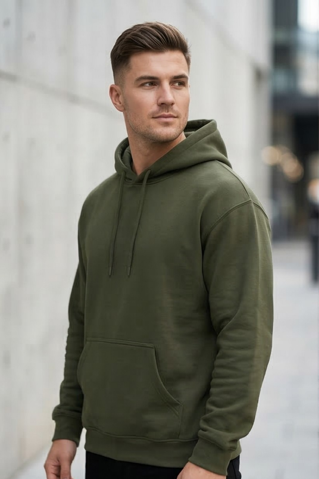 Olive Green Hoodie
